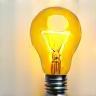 Innovation icon showing a lightbulb